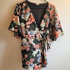 Kiyonna Faux Wrap Top